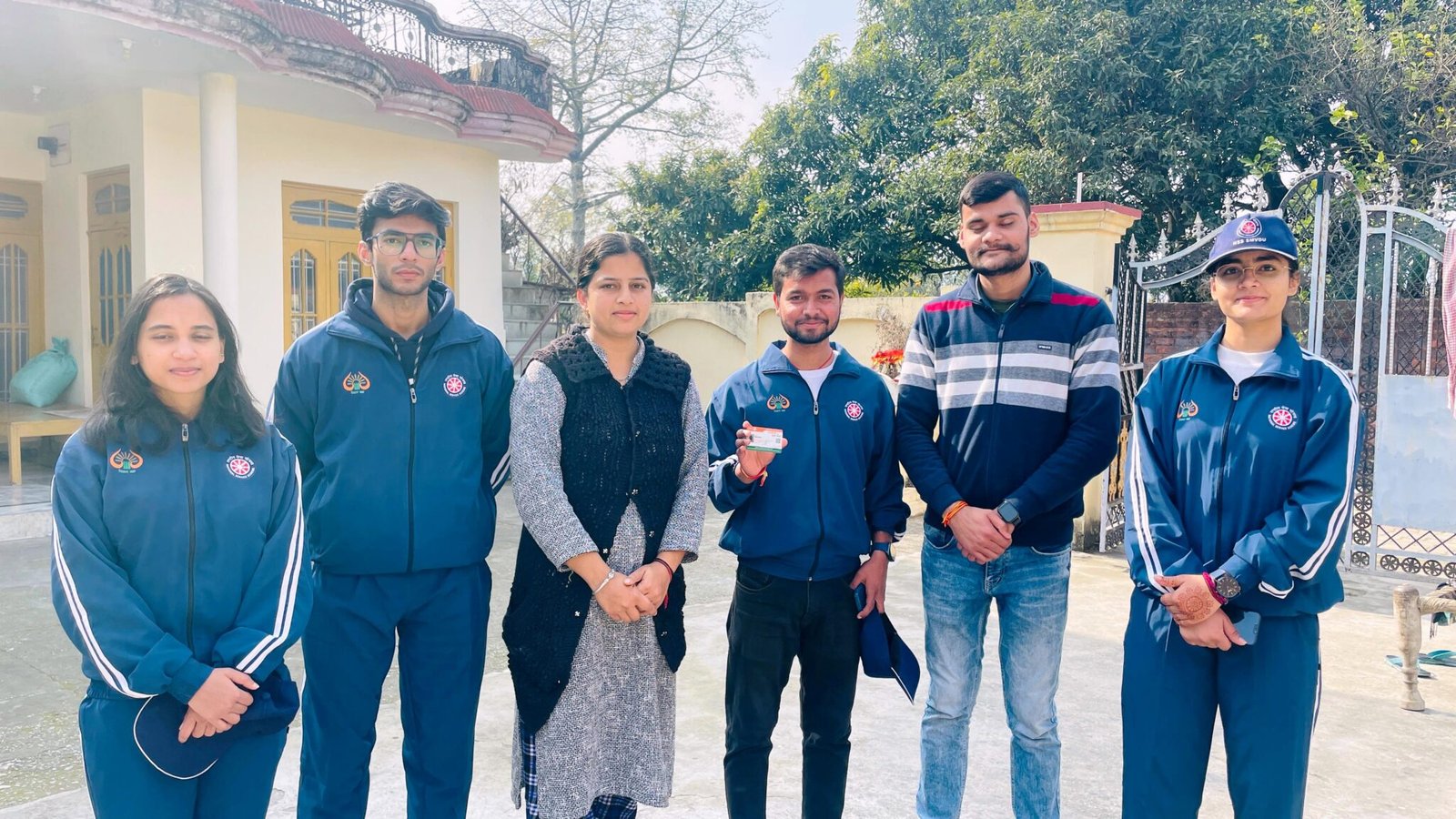 Nss Rony NSS SMVDU collaborated with Aanganwadi Centre for Ayushman card ...